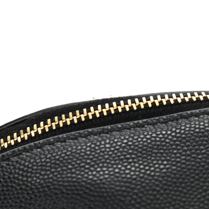 Saint Laurent Grain De Poudre Monogram Belt Bag Black 8 of 15