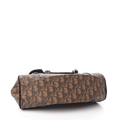 Christian Dior Monogram Romantique Trotter Bag Brown 4 of 10