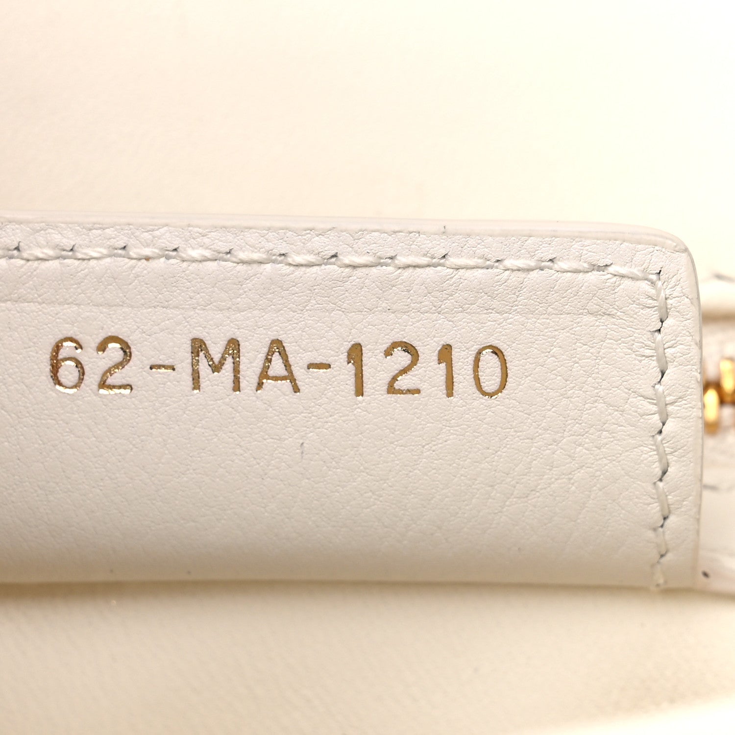 Christian Dior Lambskin Cannage Small Caro Bag Ivory 7 of 11