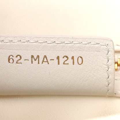 Christian Dior Lambskin Cannage Small Caro Bag Ivory 7 of 11