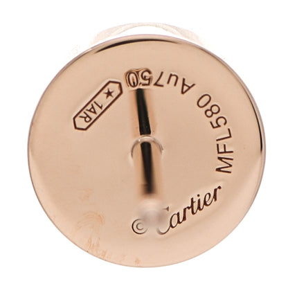 Cartier 18K Pink Gold LOVE Earrings 3 of 4