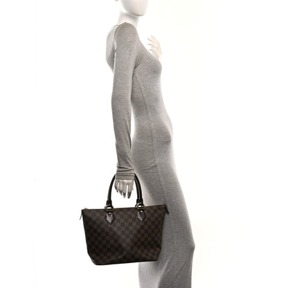 Louis Vuitton Damier Ebene Saleya PM 2 of 9