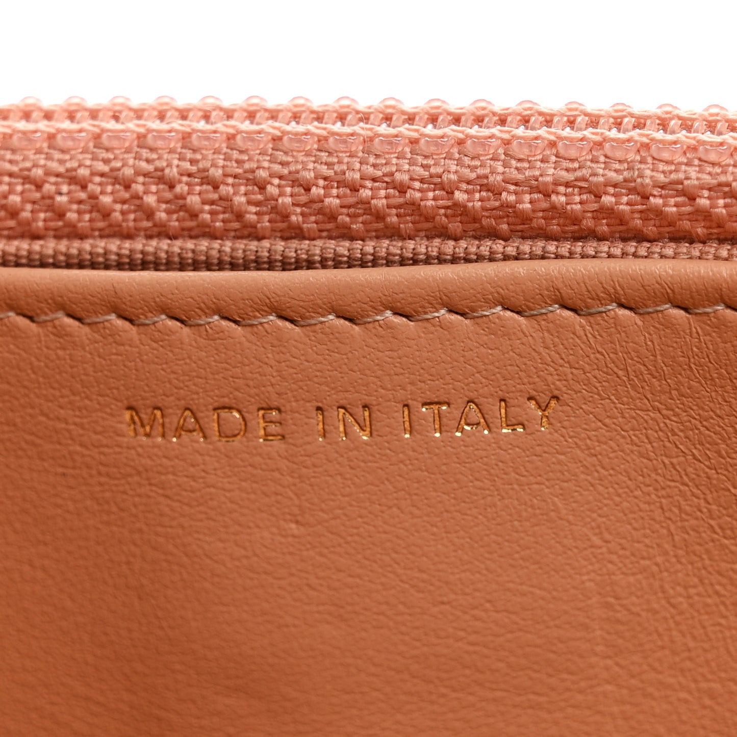 Aged Calfskin Quilted Reissue Wallet On Chain WOC Beige