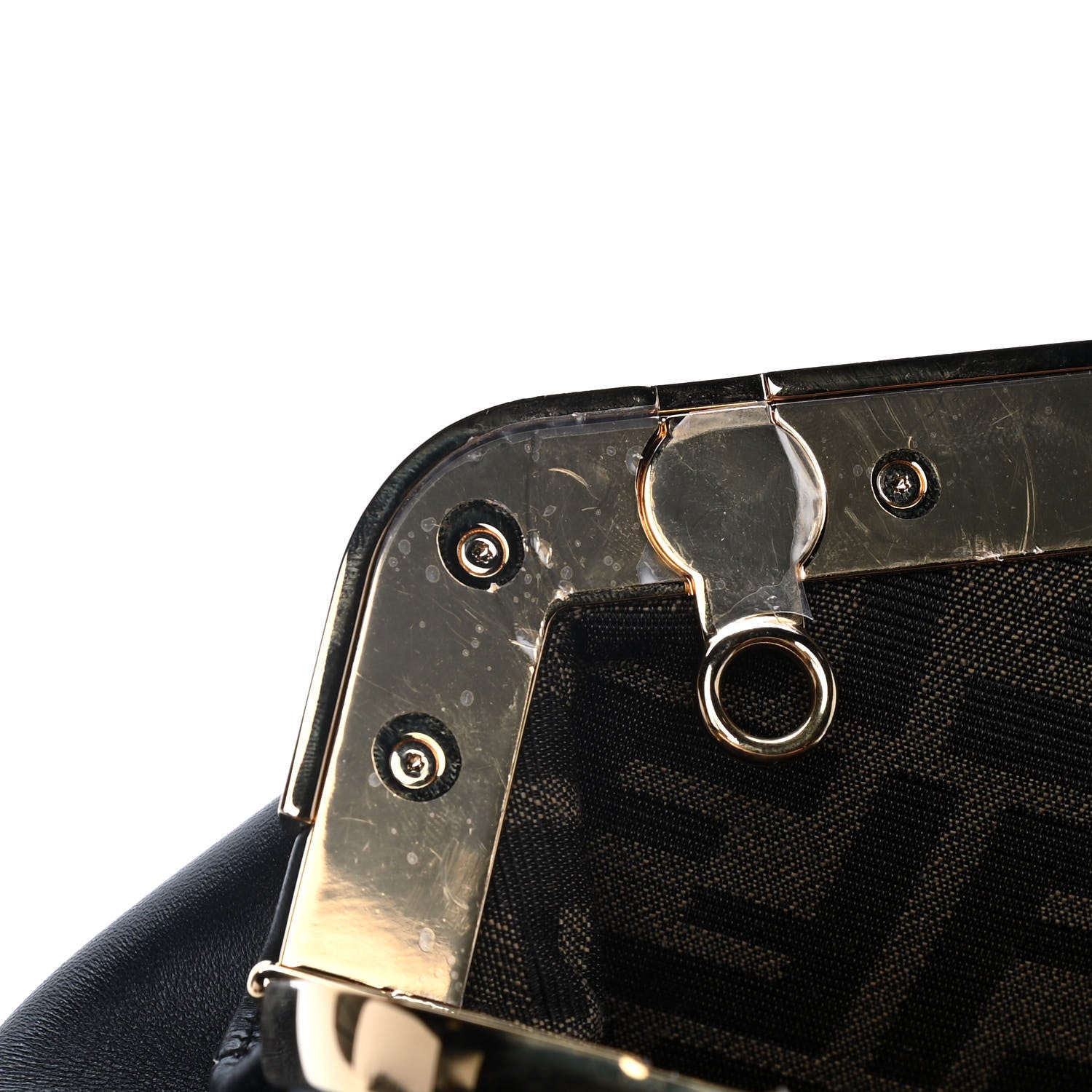 Fendi Shiny Nappa Small Fendi First Black 9 of 17