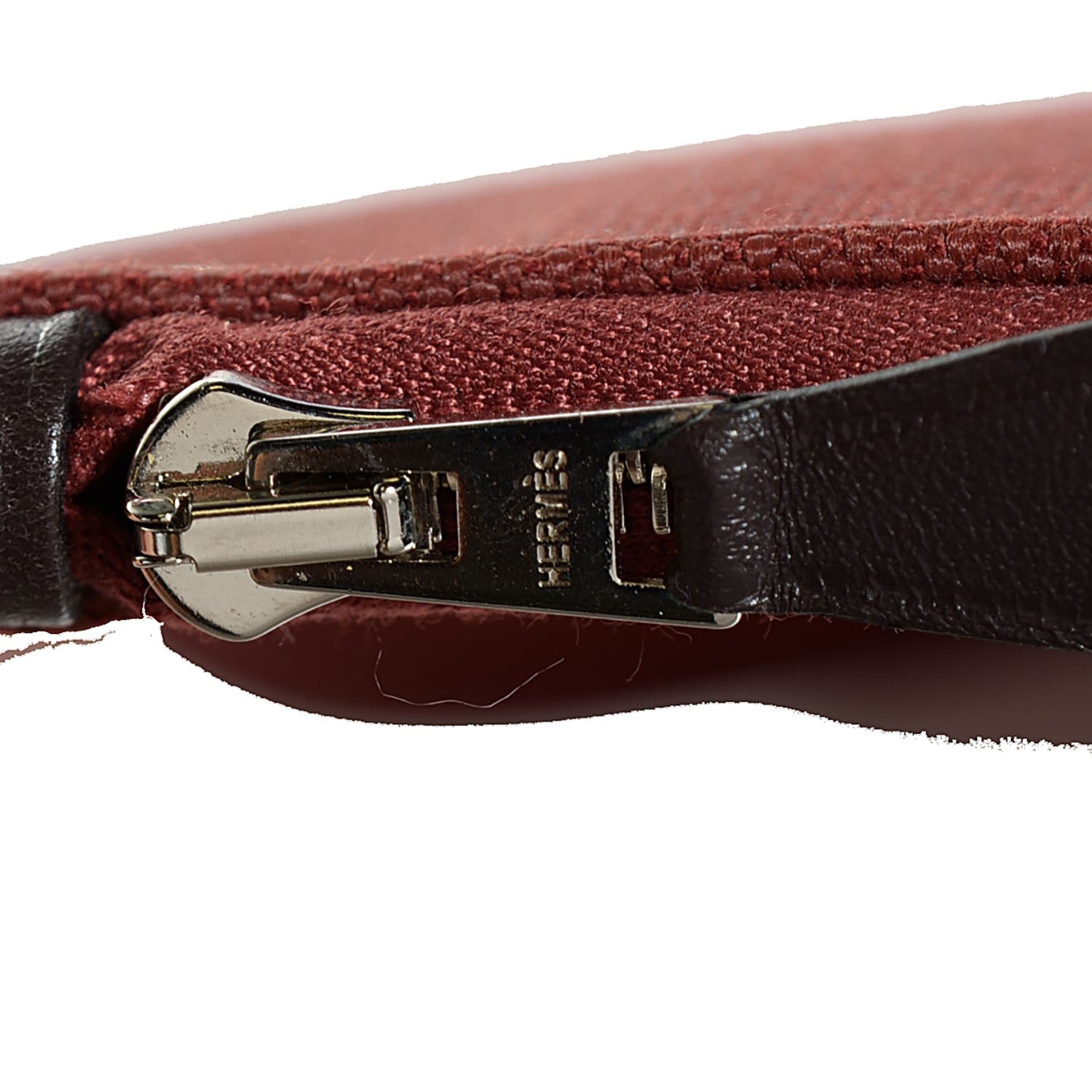 Hermes Toile Vache Hunter Herbag Zip 31 PM Rouge H Ebene 13 of 21