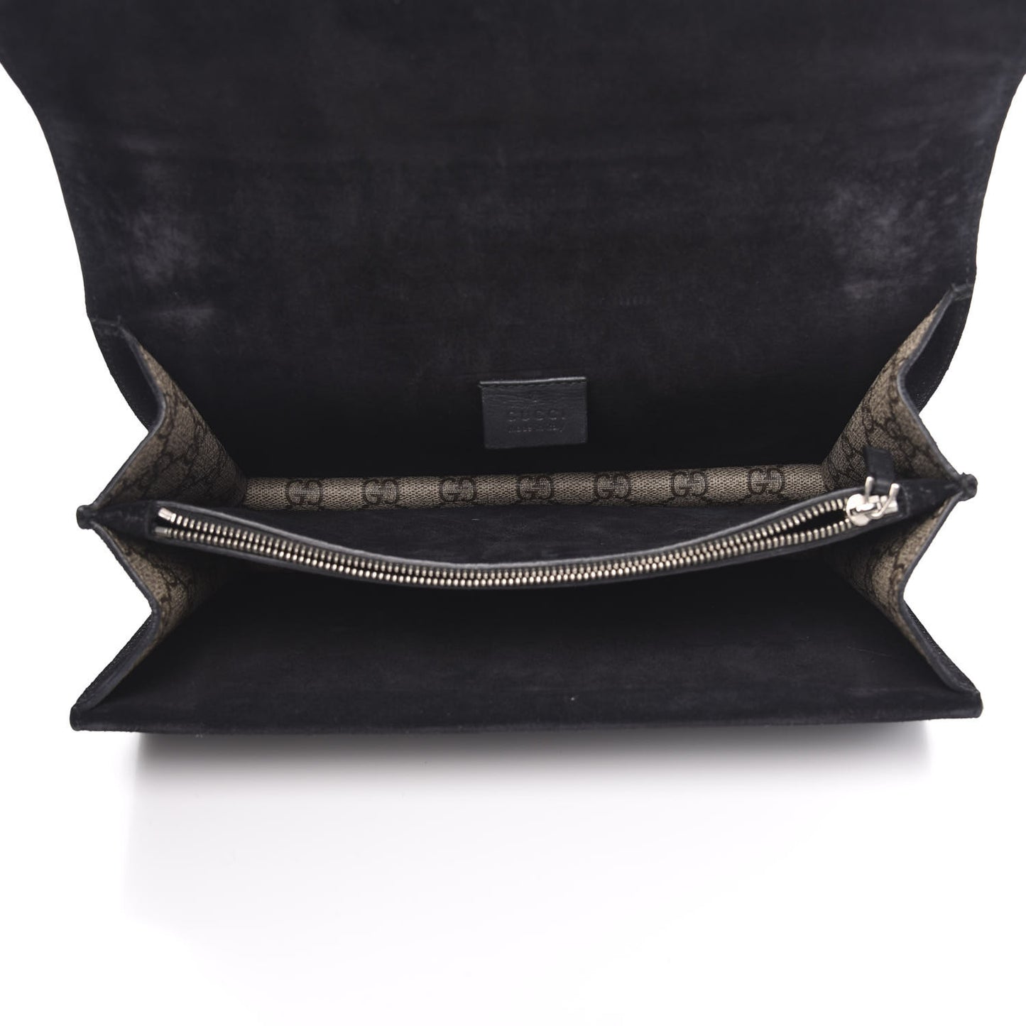 GG Supreme Monogram Small Dionysus Shoulder Bag Black