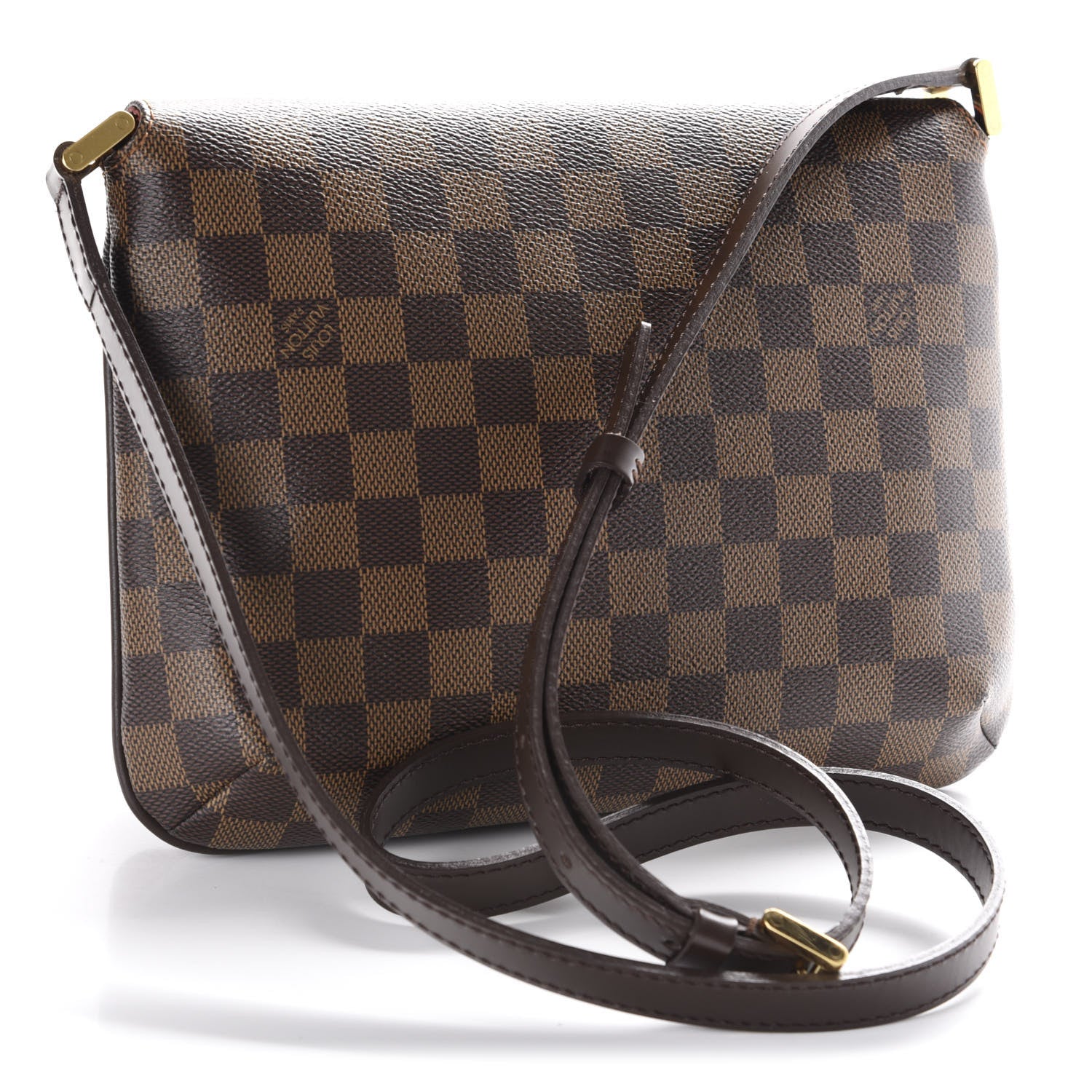 Louis Vuitton Damier Ebene Musette Tango Long Strap 3 of 10