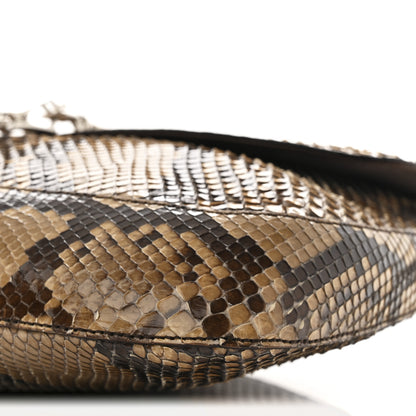 Prada Snakeskin Trend Shoulder Bag Camello 10 of 11