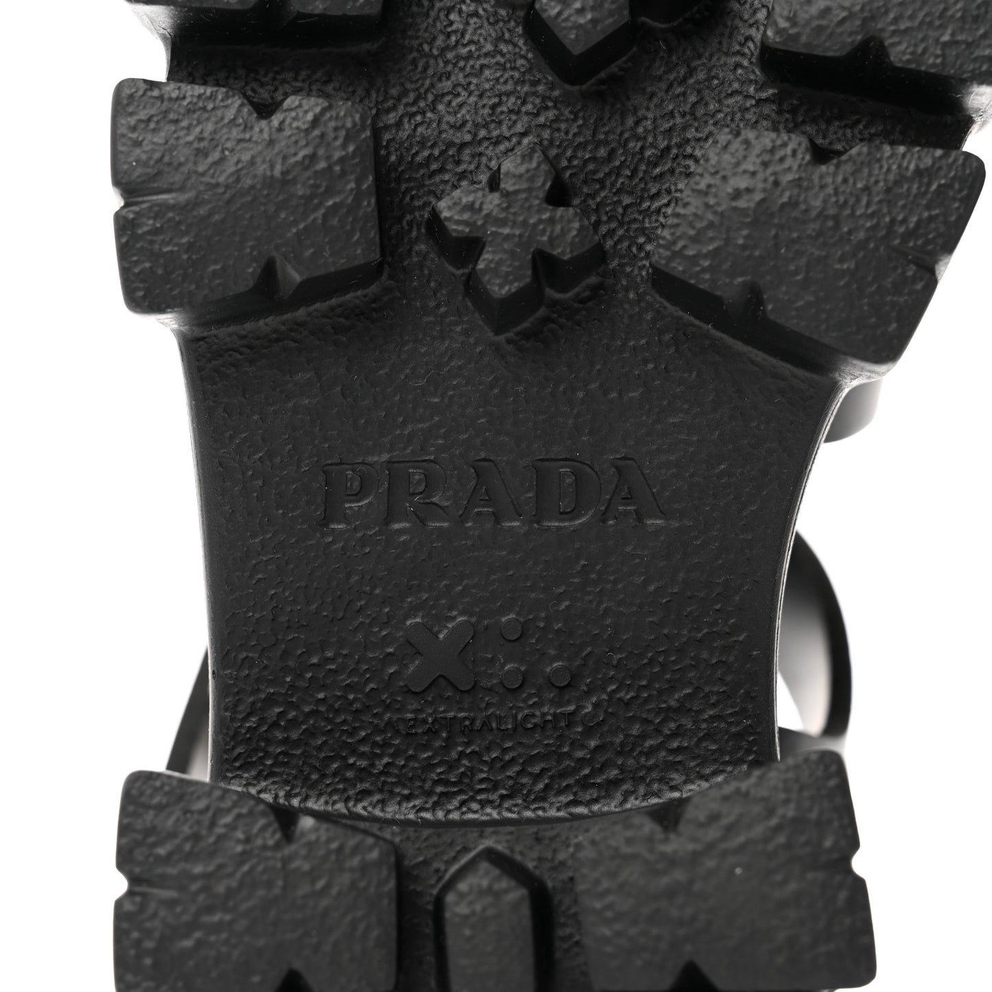 Foam Rubber Triangle Logo Monolith 55mm Cage Sandals 36 Black
