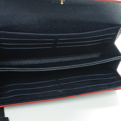 Louis Vuitton Empreinte Pont-Neuf Wallet Marine Rouge 5 of 7