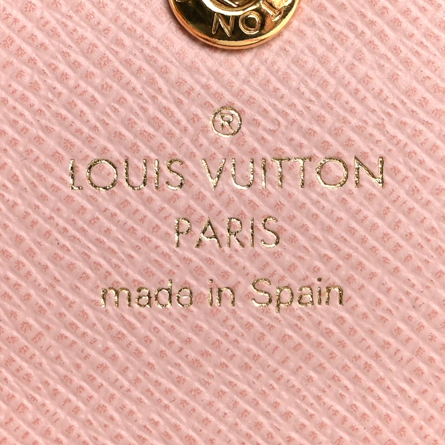 Louis Vuitton Damier Ebene Rosalie Coin Purse Rose Ballerine 6 of 9