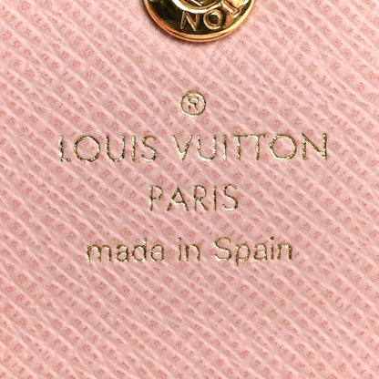 Louis Vuitton Damier Ebene Rosalie Coin Purse Rose Ballerine 6 of 9