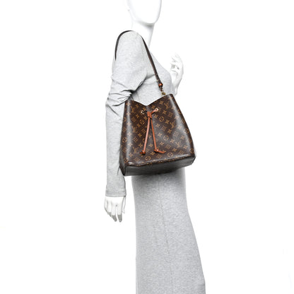 Louis Vuitton Monogram Neonoe MM Caramel 2 of 10