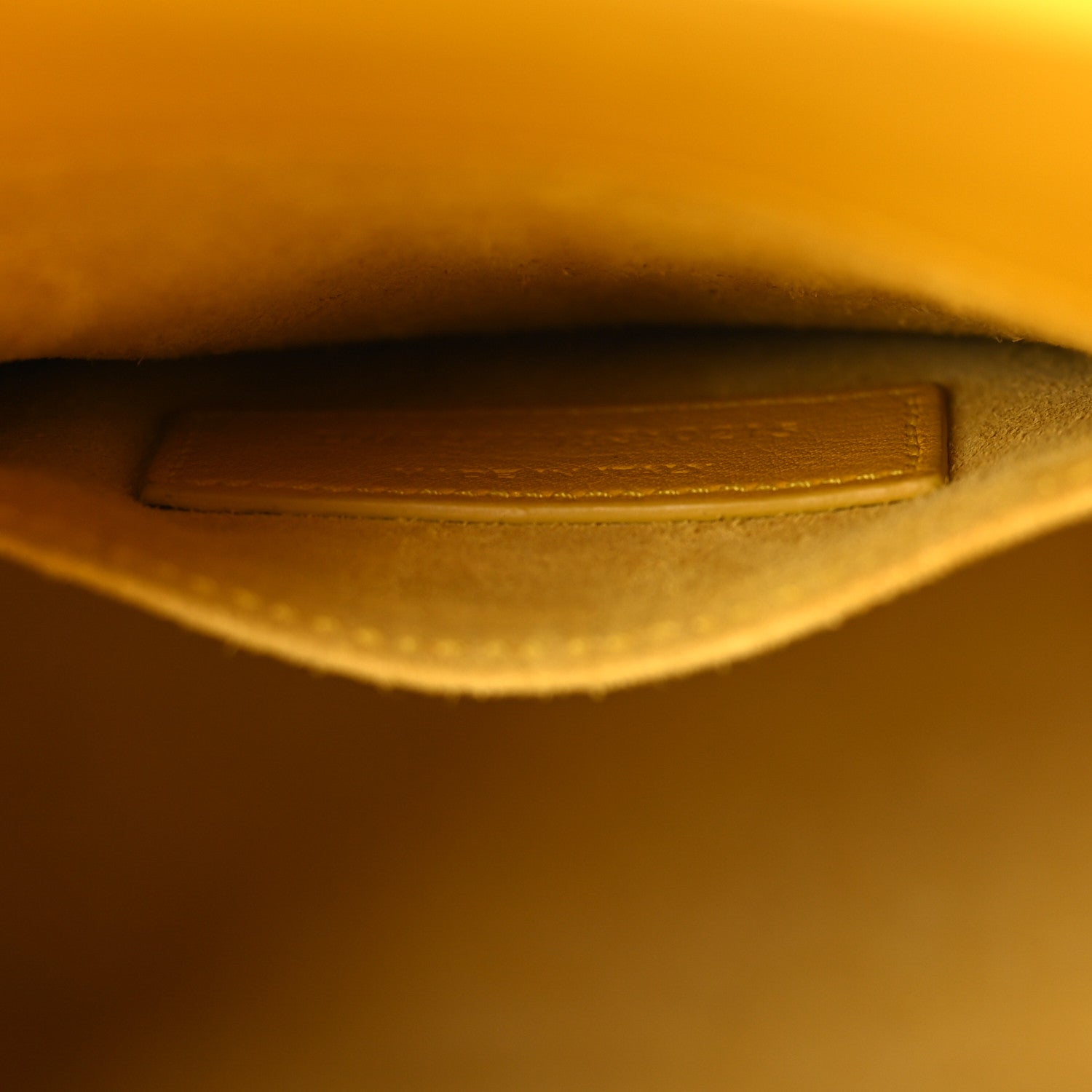 Saint Laurent Grained Calfskin Baby Sac De Jour Yellow 7 of 15