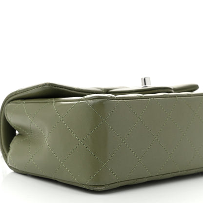 Chanel Lambskin Quilted Mini Rectangular Flap Green 9 of 12