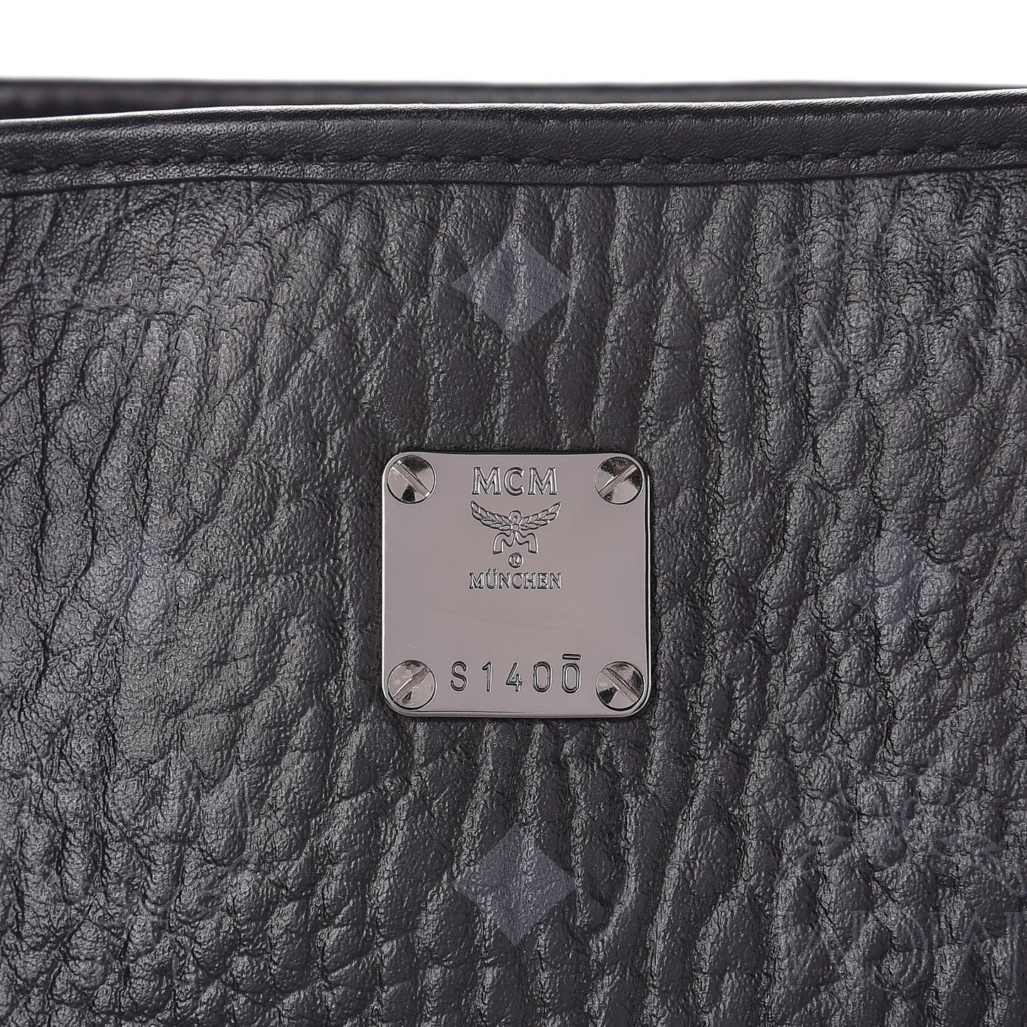 Visetos Large Anya Shopper Tote Black