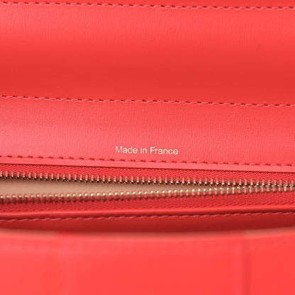 Delvaux Box Calfskin MM Brillant Satchel Red 6 of 11