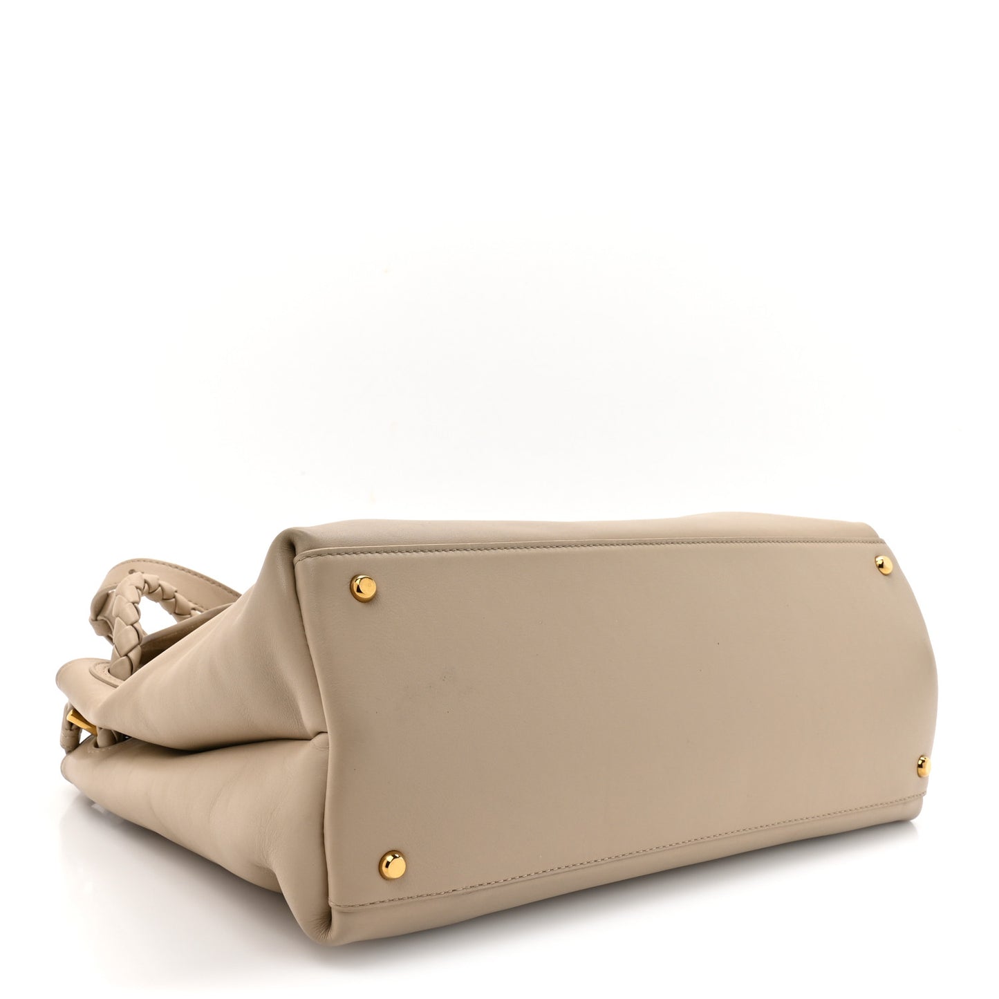 Silky Calfskin Medium Ciao Ciao Ecru