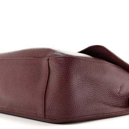 Chanel Grained Calfskin Small Souplissimo Maxi Flap Burgundy 10 of 10