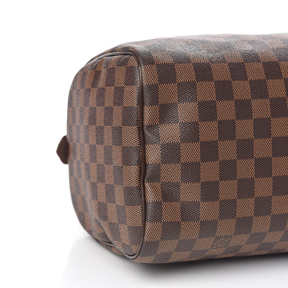 Louis Vuitton Damier Ebene Speedy 30 7 of 9