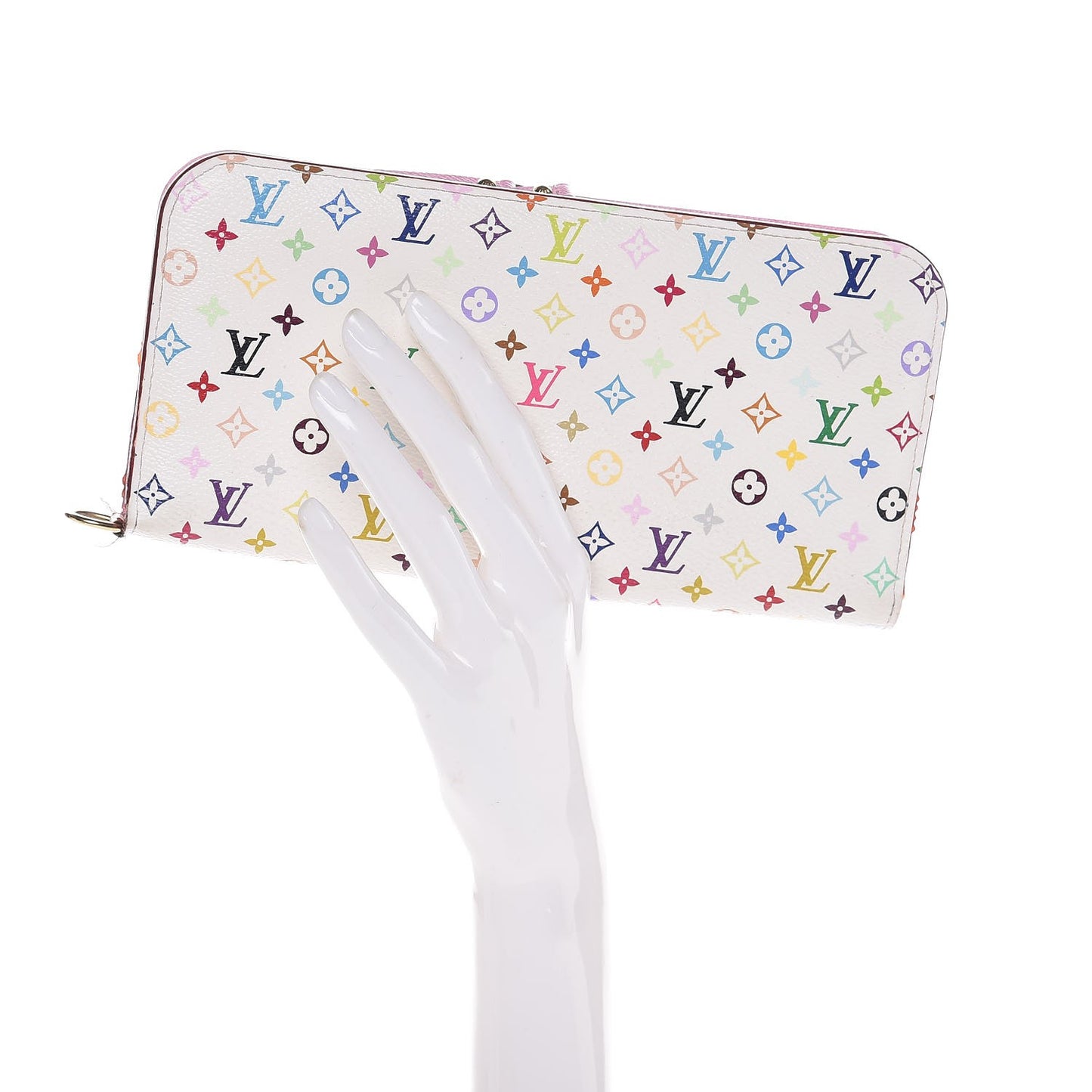 Monogram Multicolor Insolite Wallet White Litchi