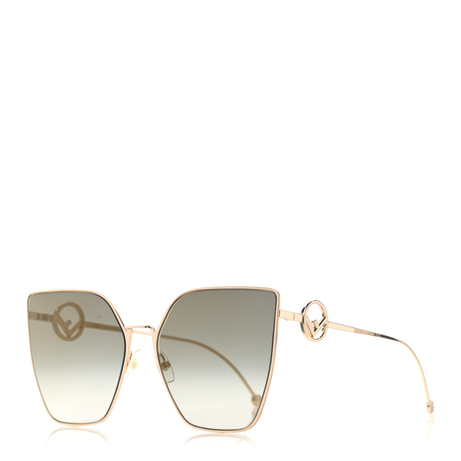 Fendi Metal F is Fendi Sunglasses FF 0323/S Gold 1 of 7