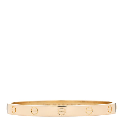 Cartier 18K Yellow Gold LOVE Bracelet 18 1 of 6
