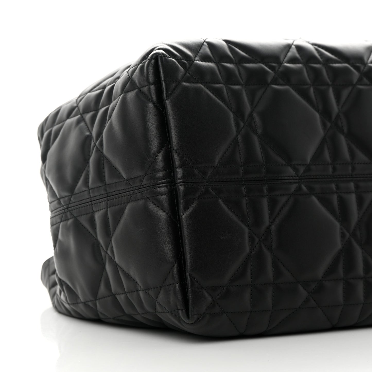 Calfskin Macrocannage Large Toujours Black