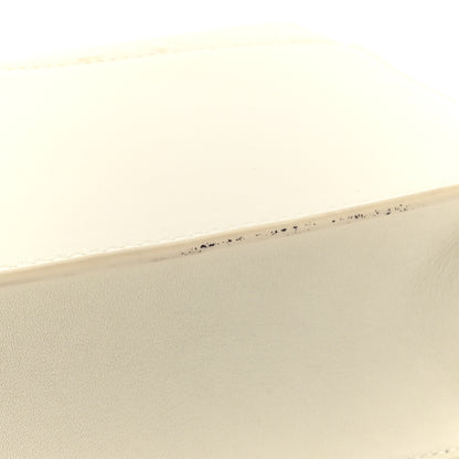Christian Dior Calfskin 30 Montaigne East West Chain Flap Bag Off White 13 of 14