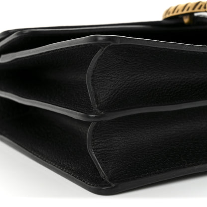 Gucci Calfskin Web Small Dionysus Shoulder Bag Black 9 of 11