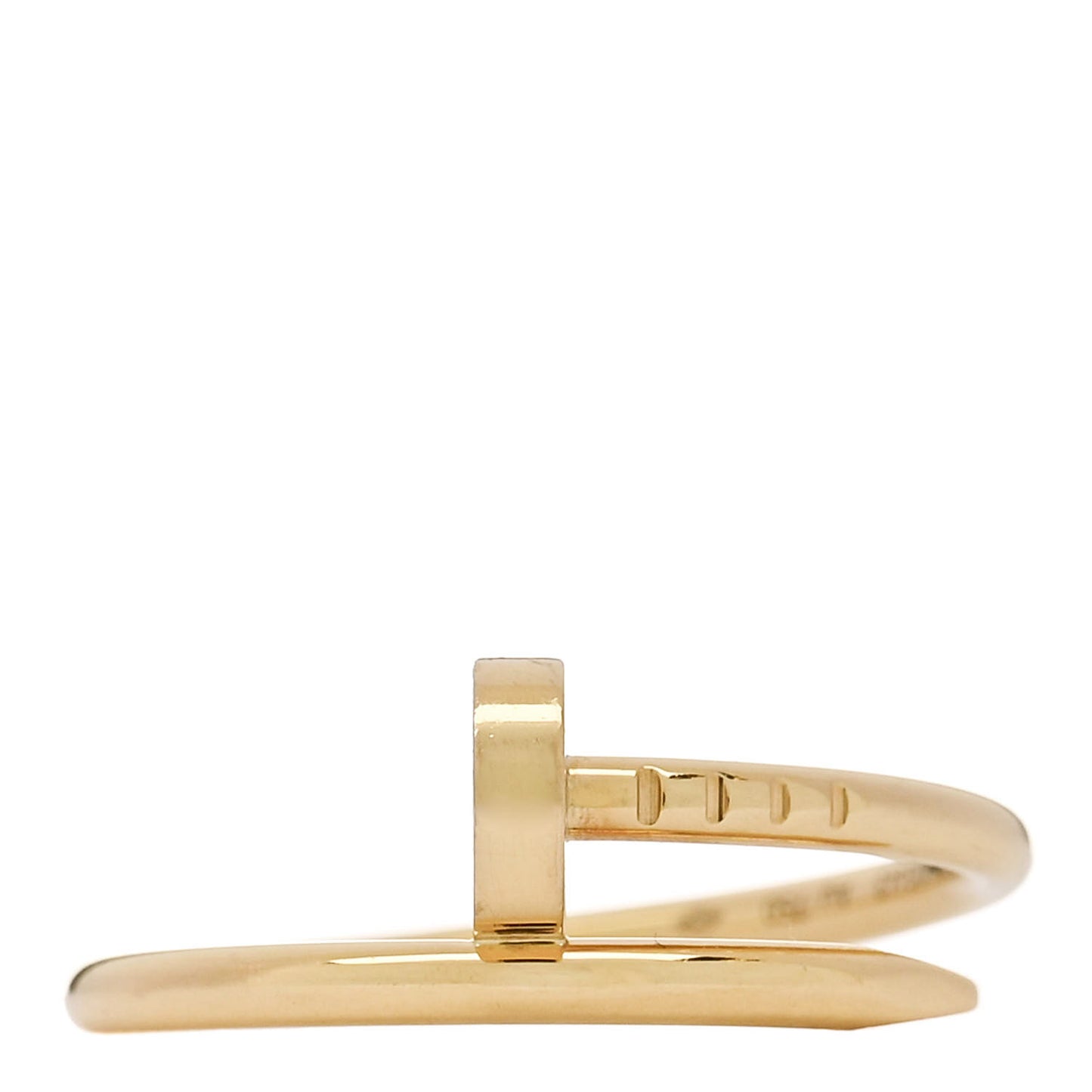 18K Yellow Gold Small Juste Un Clou Ring 53 6.25