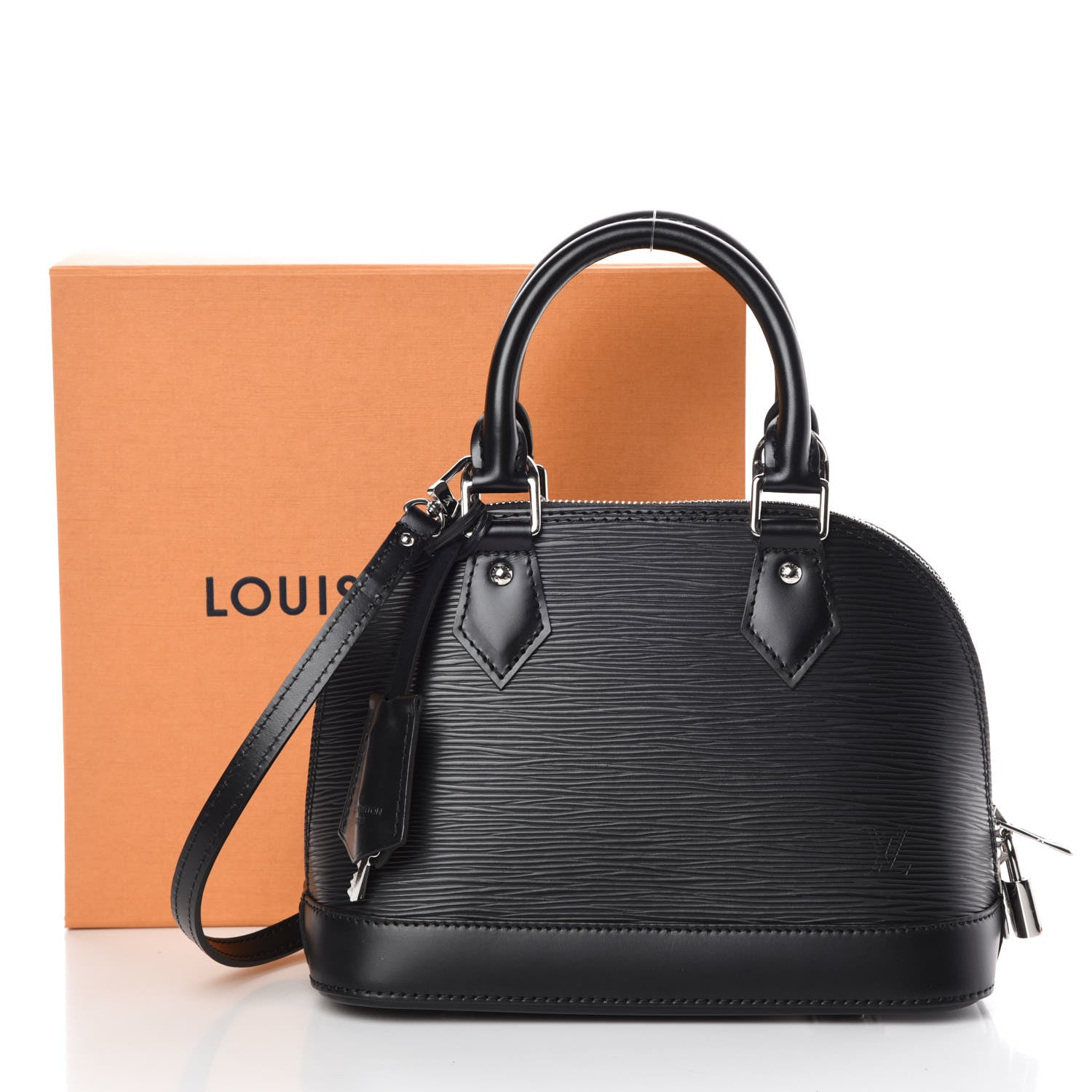 Louis Vuitton Epi Alma BB Black 7 of 7