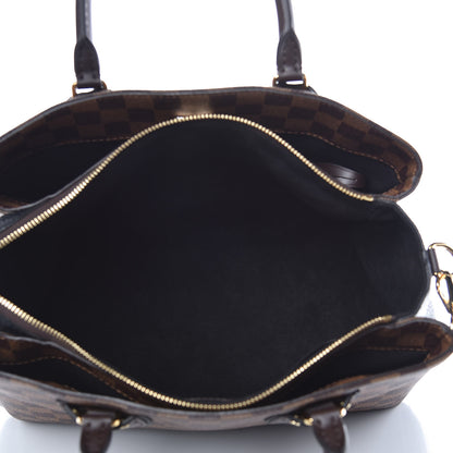 Louis Vuitton Cuir Taurillon Damier Ebene Normandy Black 5 of 9
