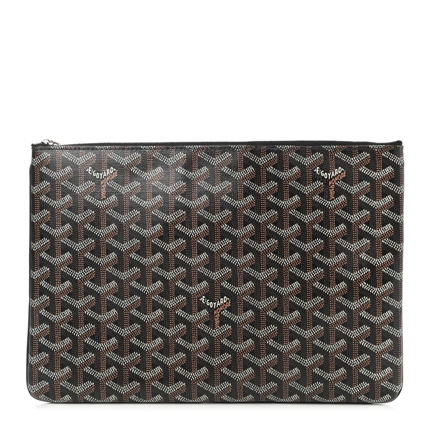 Goyard Goyardine Senat Pochette MM Black 1 of 7