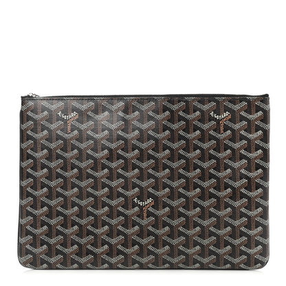 Goyard Goyardine Senat Pochette MM Black 1 of 7