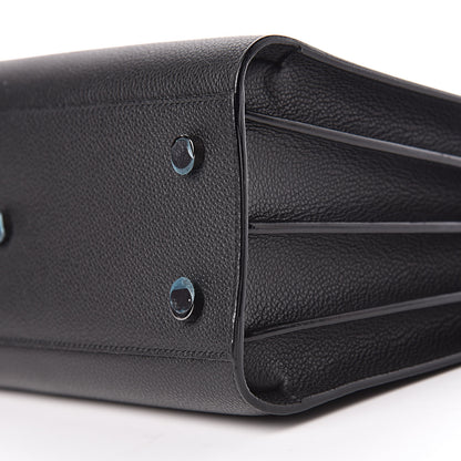 Saint Laurent Grained Calfskin Baby Sac De Jour Black 11 of 12