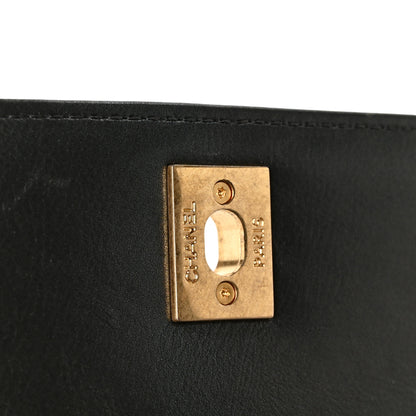 Chanel Calfskin Strass Quilted Extra Mini Coco Handle Flap Dark Grey 6 of 12