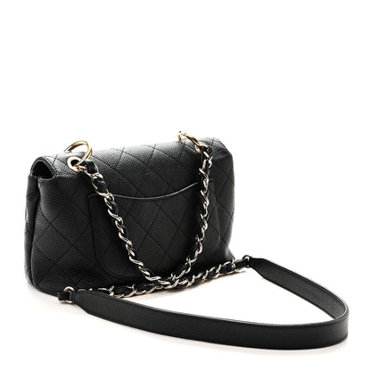 Chanel Caviar Quilted Small City Walk Flap Black 3 of 10