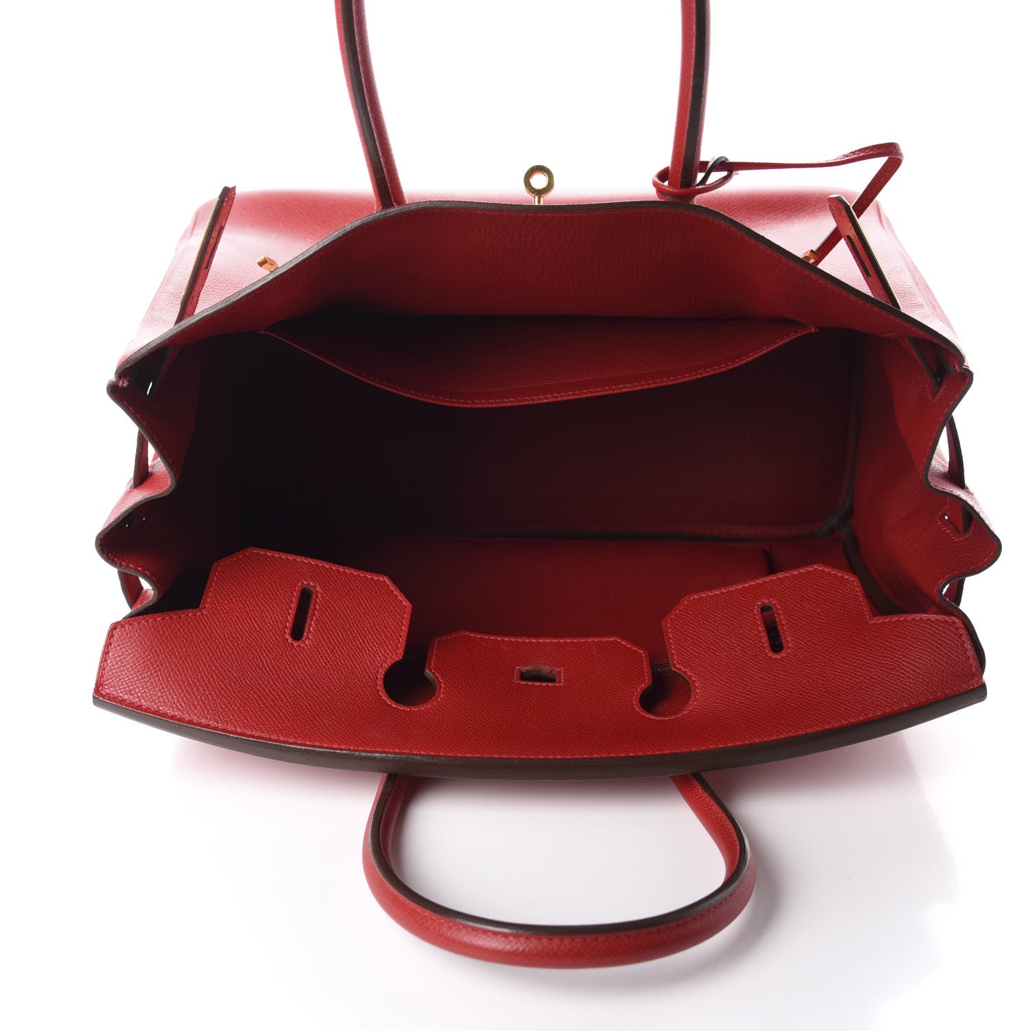 Hermes Epsom Birkin 35 Rouge Casaque 5 of 15