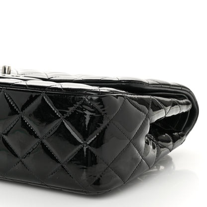 Chanel Patent Quilted Jumbo Double Flap Black 10 of 10
