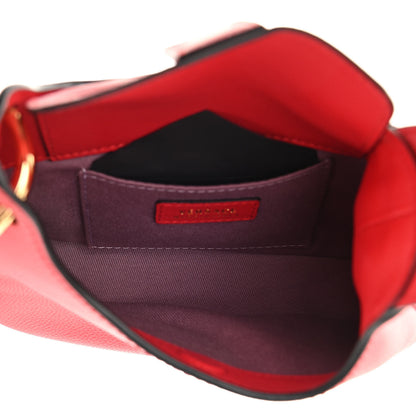 Versace Calfskin La Medusa Small Hobo Crossbody Red 5 of 10