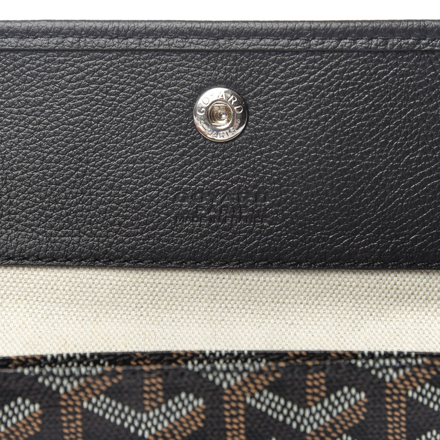 Goyardine Pouch Black