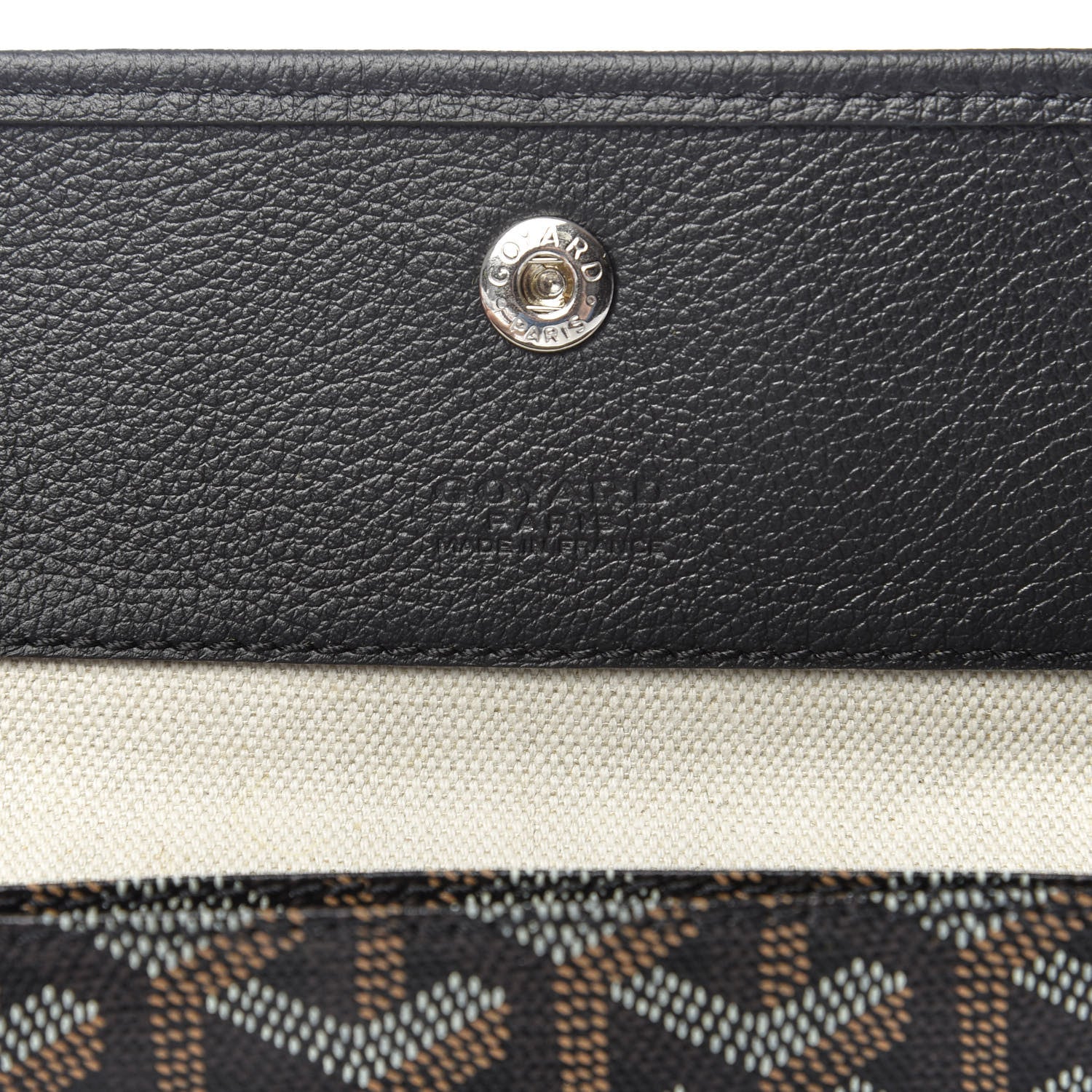 Goyard Goyardine Pouch Black 6 of 6