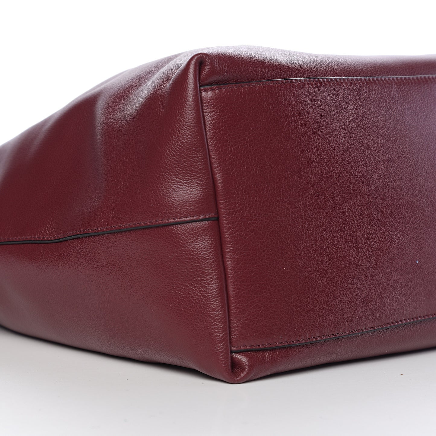 Glace Calfskin City Calfskin Tote Cerise
