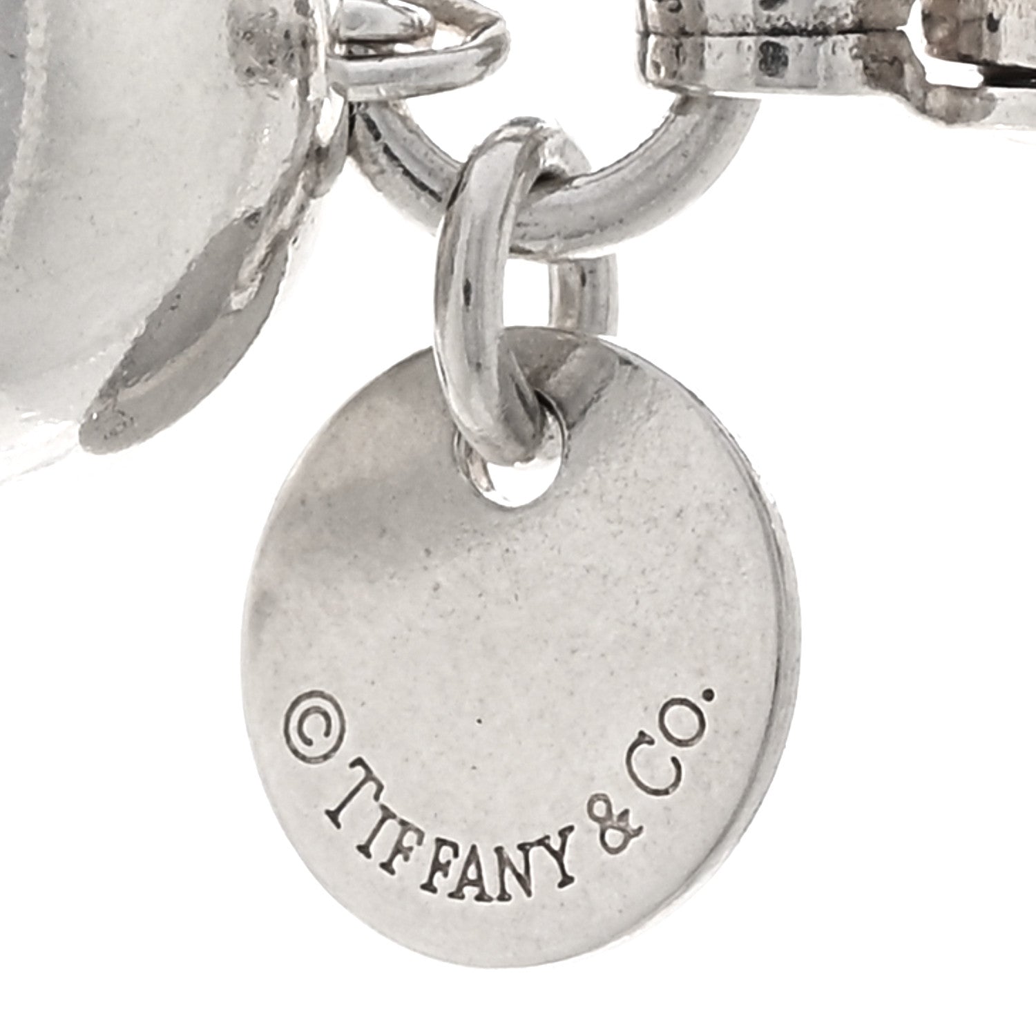 Tiffany Sterling Silver 10mm Hardwear Ball Necklace 36" 4 of 4