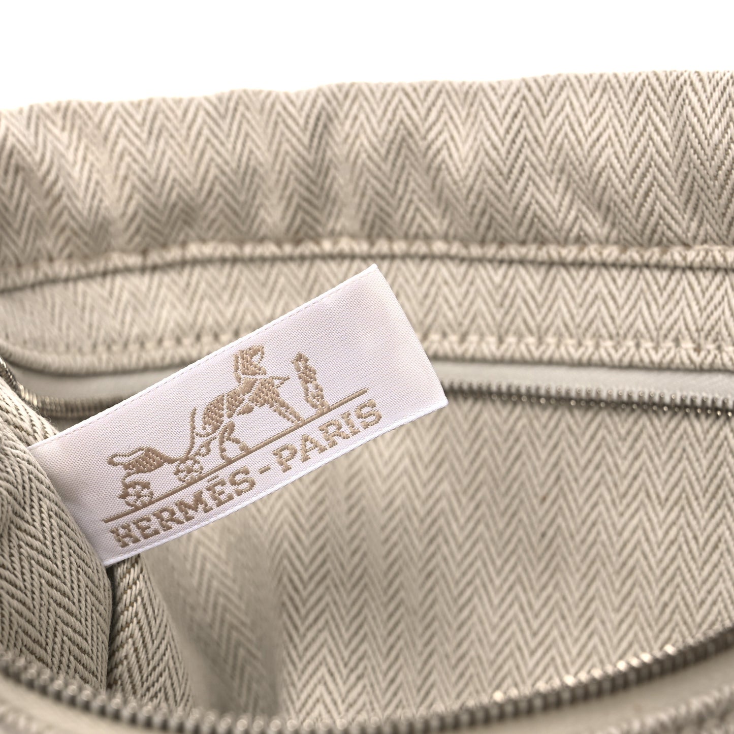 Canvas Barenia Fourbi 25 MM Pouch Naturel Fauve