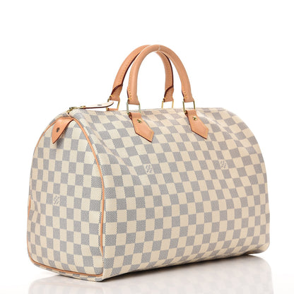 Louis Vuitton Damier Azur Speedy 35 3 of 8