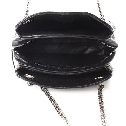 Chanel Lambskin Bijoux Chain Shopping Tote Black 5 of 10