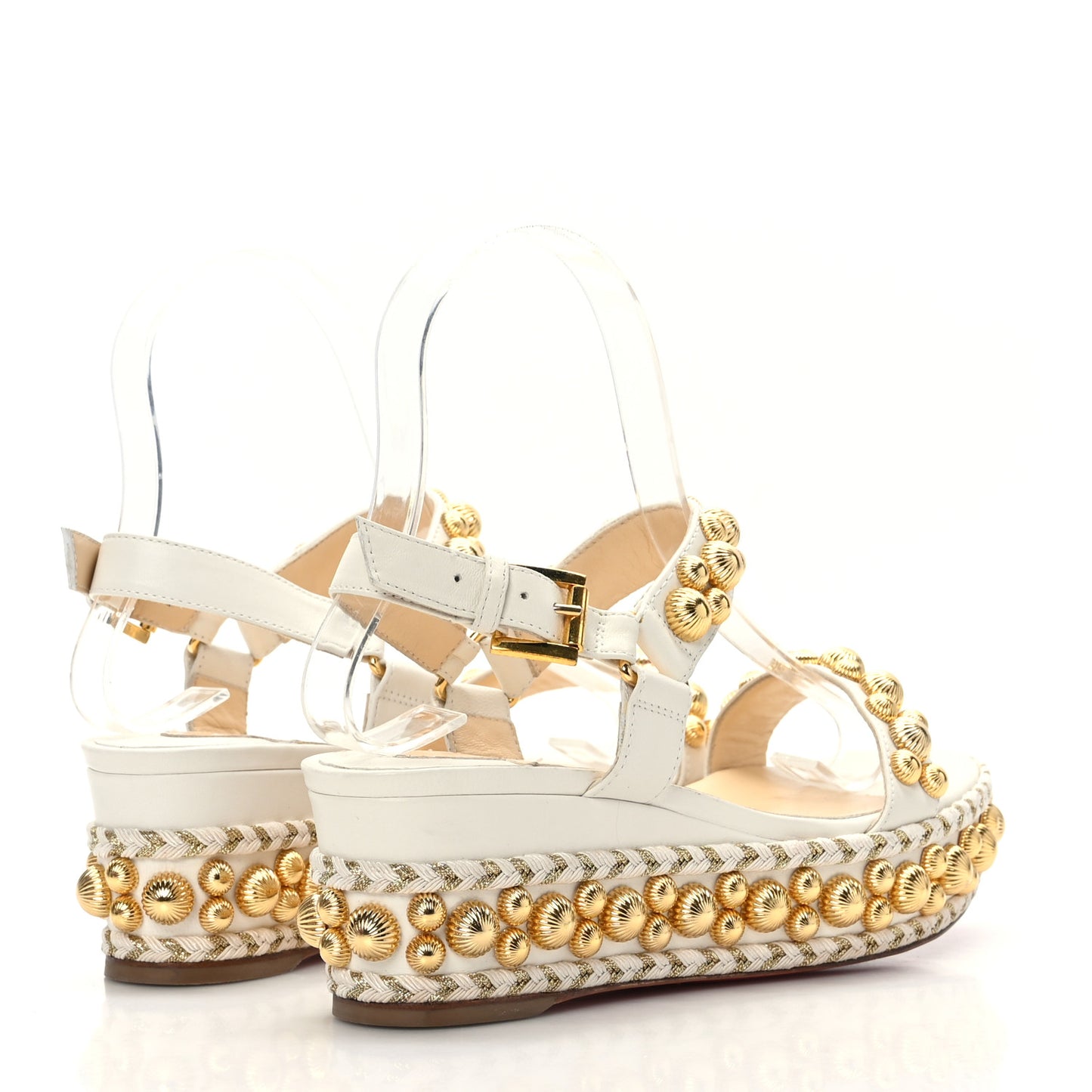 Shiny Nappa Rondaclou 60 Platform Sandals 35 Latte
