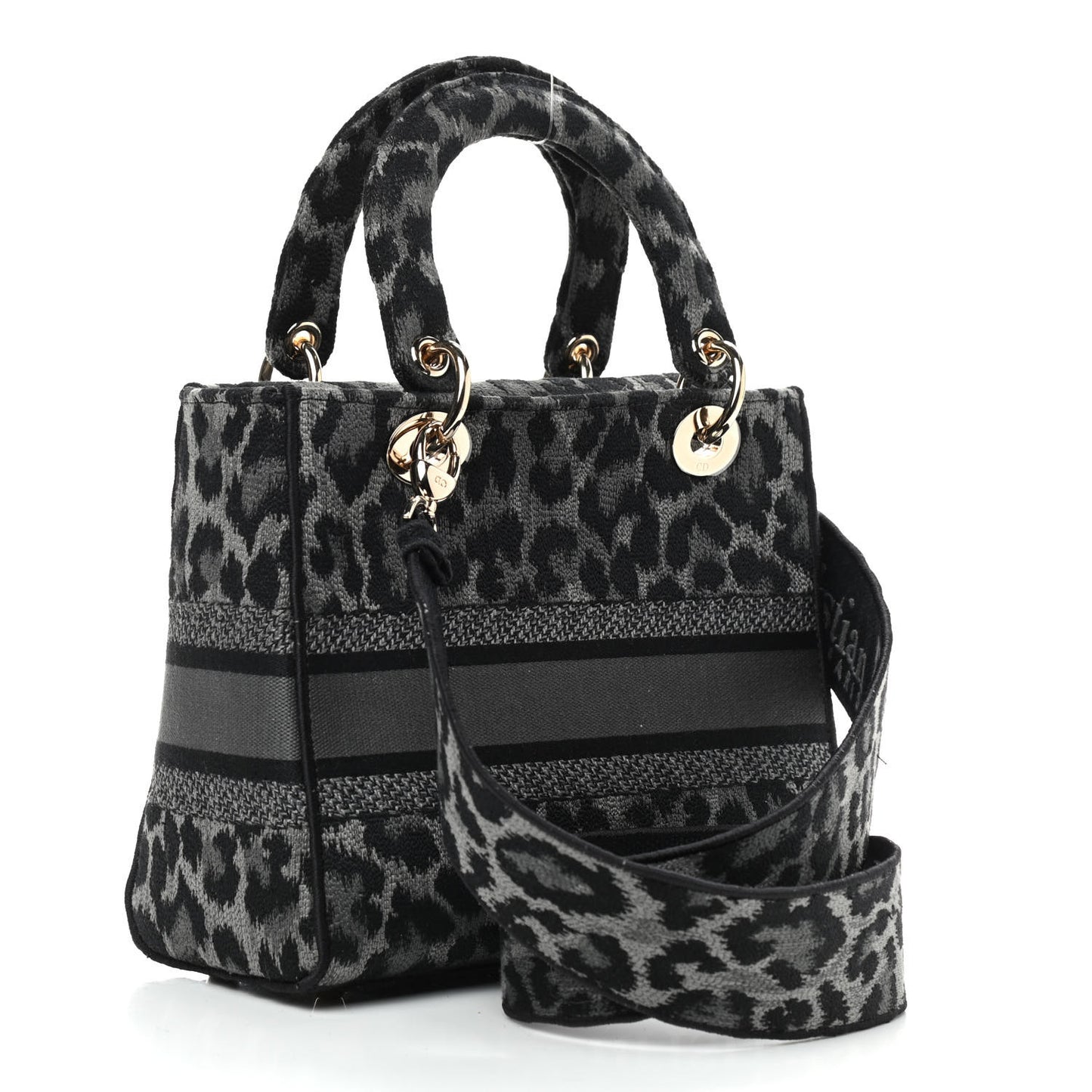 Canvas Mizza Embroidered Medium Lady D-Lite Gray